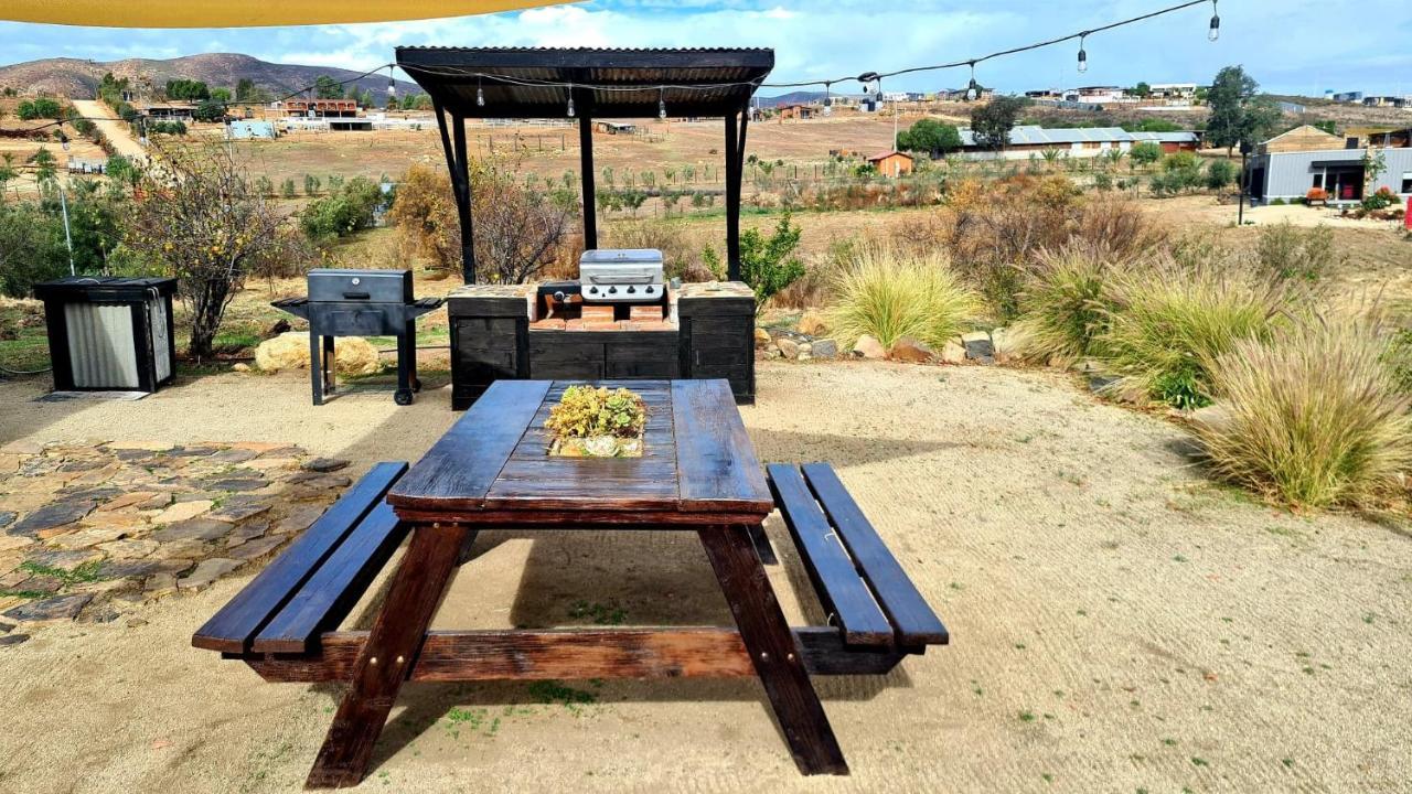 Finca Vidandrei Casa Eucalipto Valle de Guadalupe Buitenkant foto