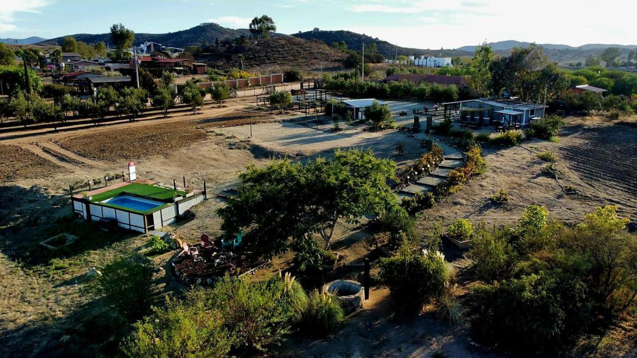Finca Vidandrei Casa Eucalipto Valle de Guadalupe Buitenkant foto